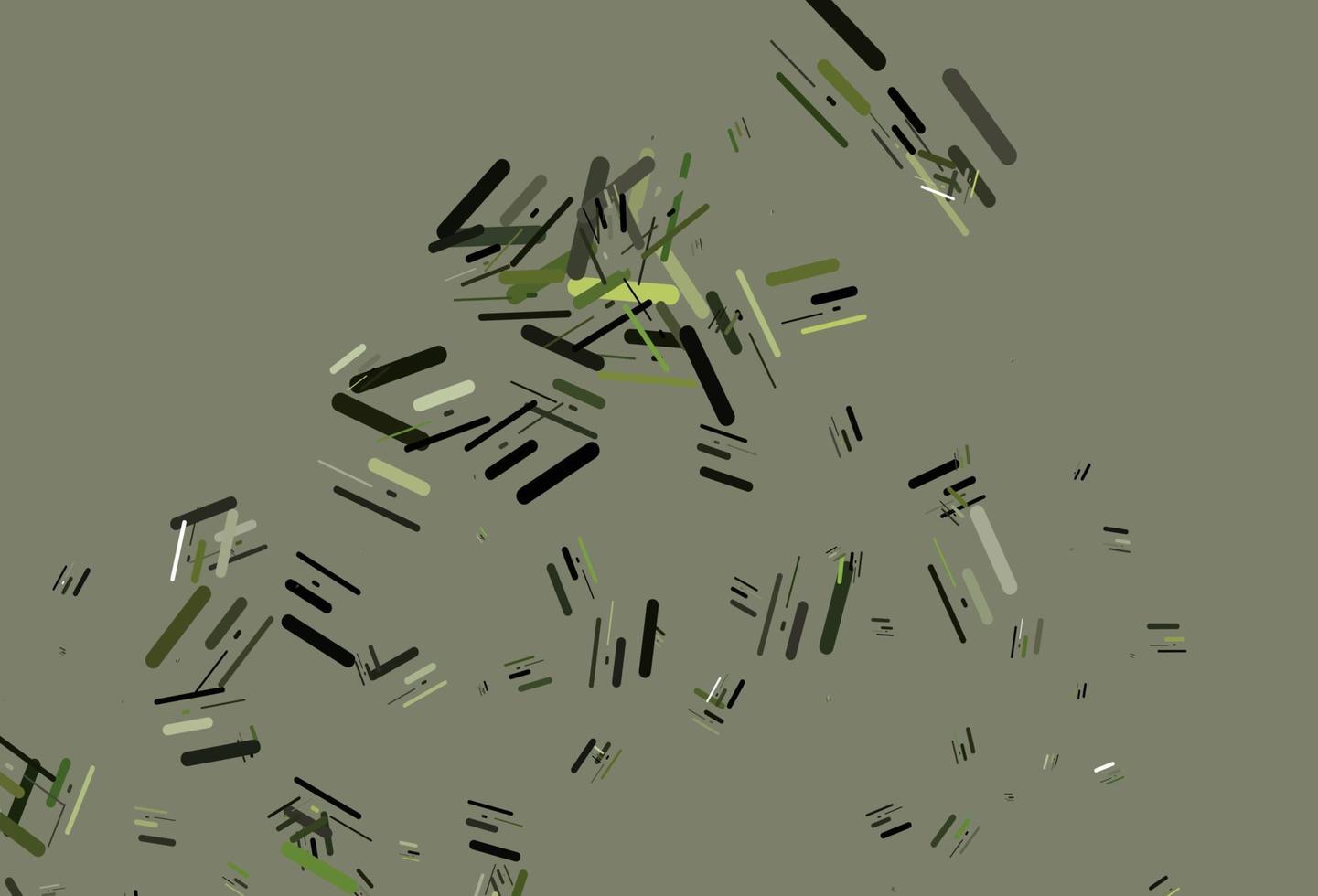 toile de fond de vecteur vert clair avec de longues lignes.