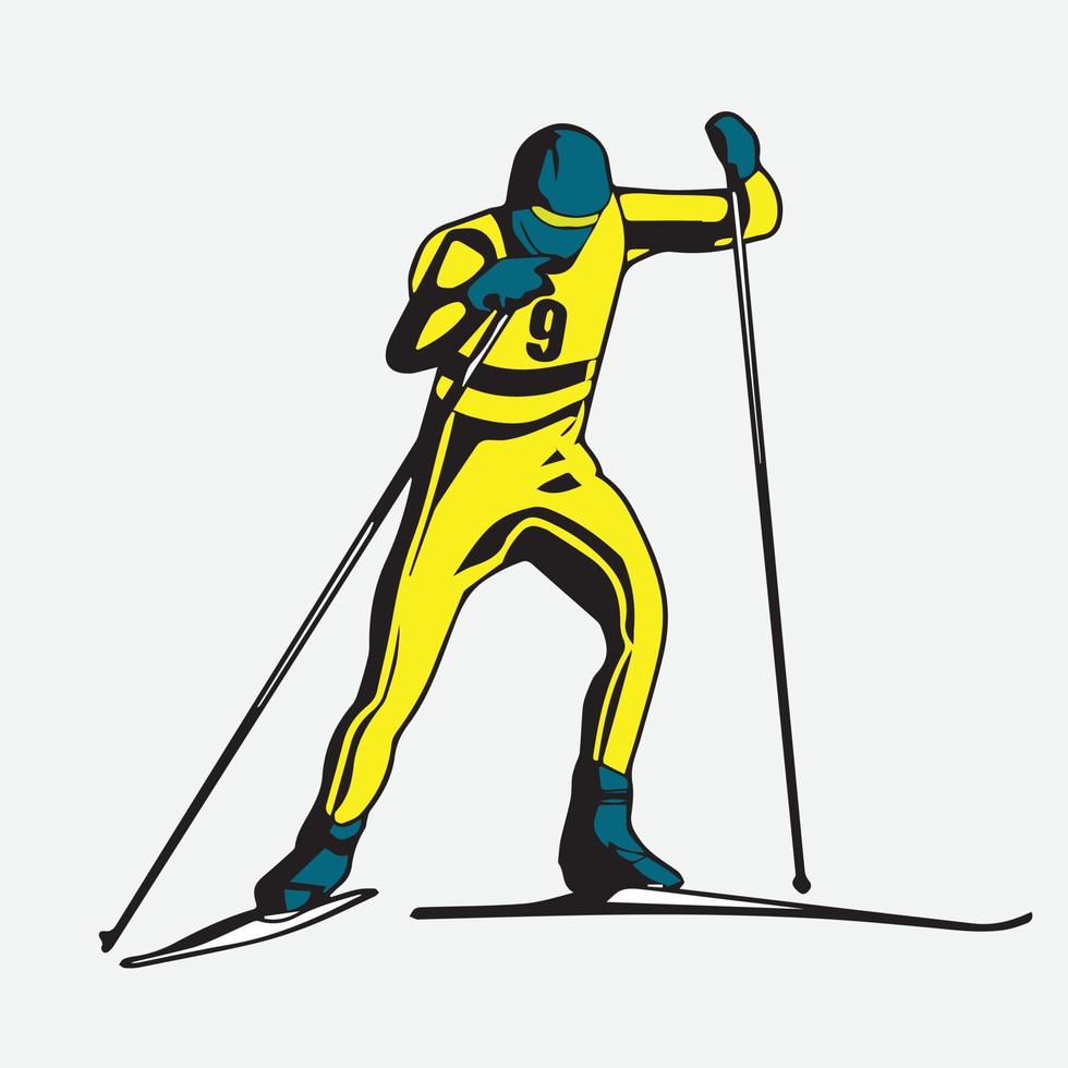 personne faisant du snowboard. snowboarder en illustration vectorielle d'action. sports d'hiver extrêmes. emblème de snowboard. logo du club sportif. matériel de snowboard. vecteur