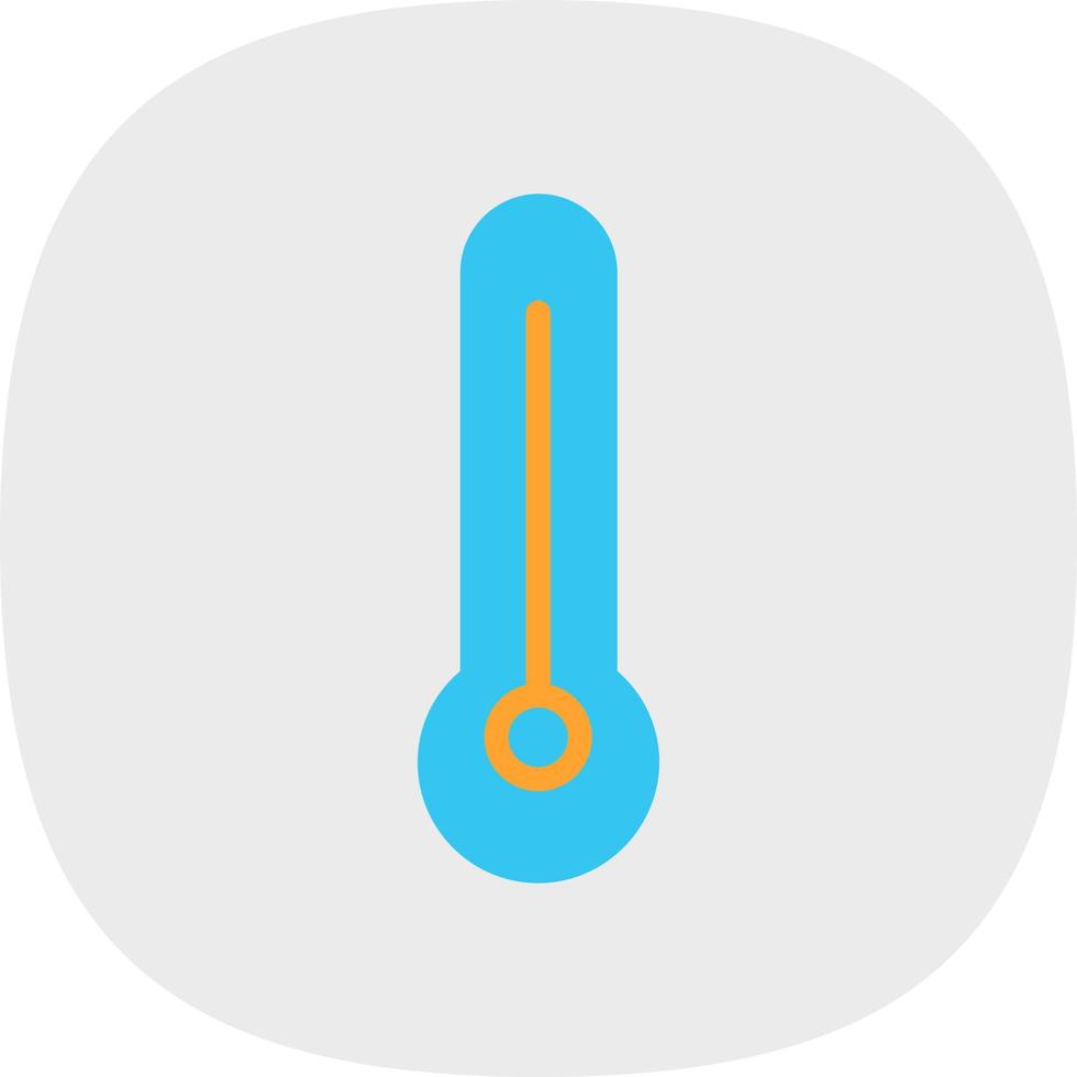 Conception d'icône vecteur vide thermomètre