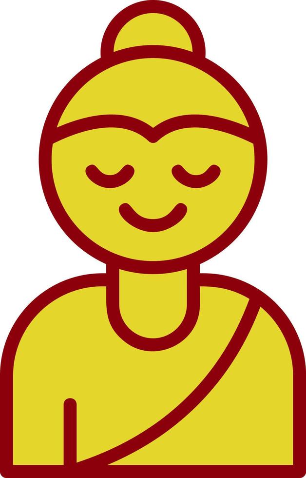conception d'icône vecteur bouddha