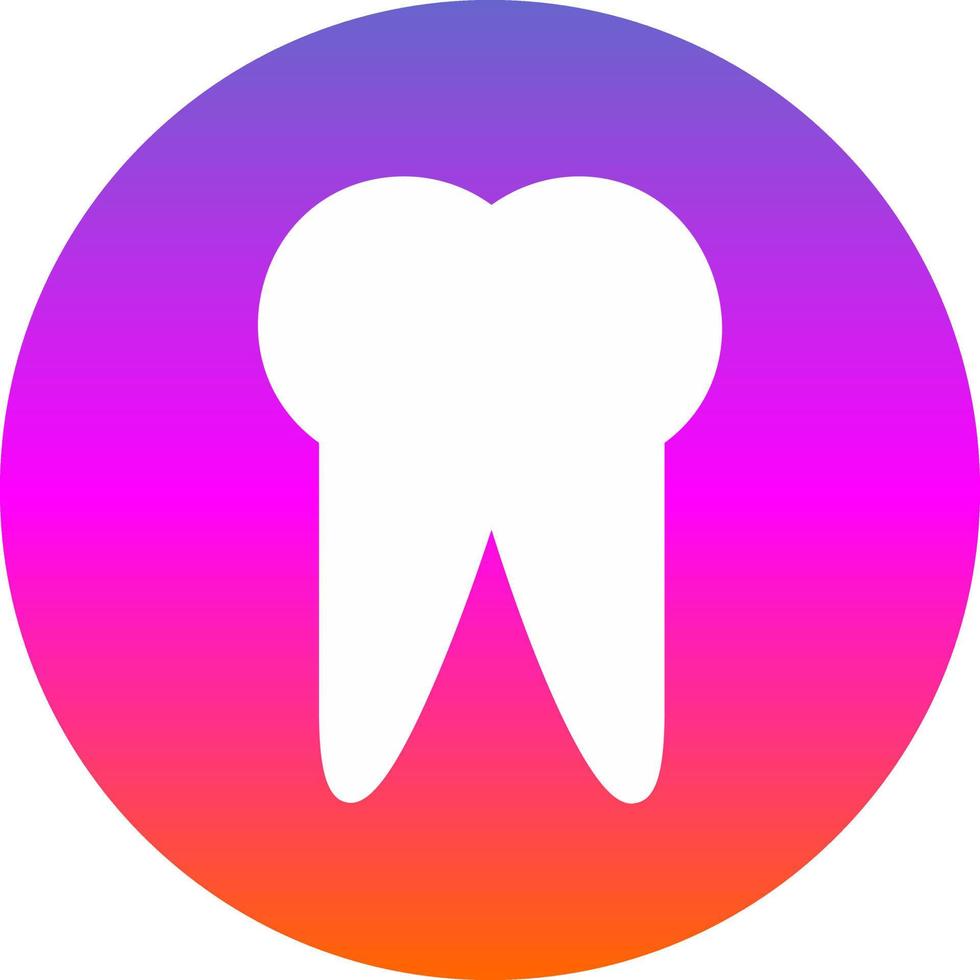 conception d'icône de vecteur de dent