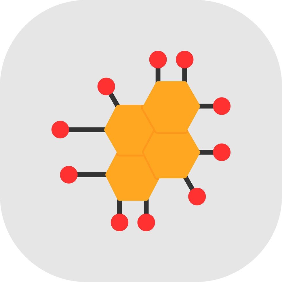 conception d'icône de vecteur de nanotechnologie