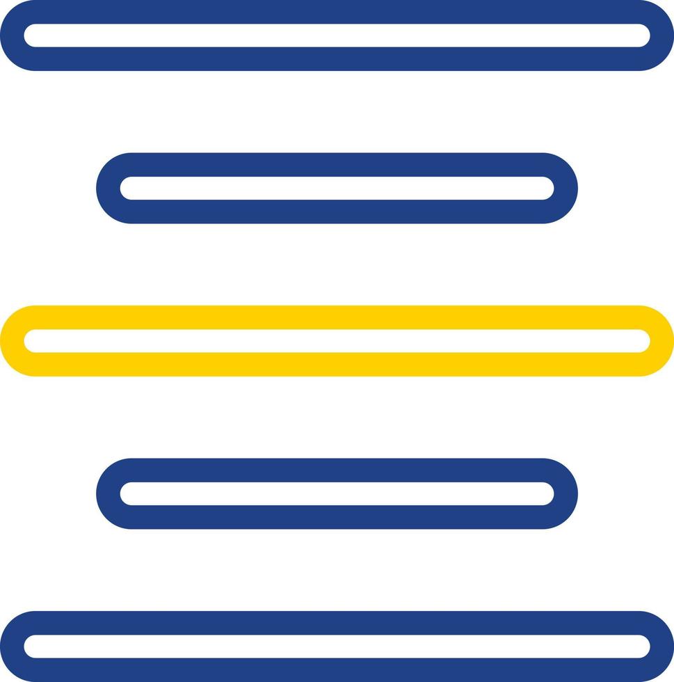 aligner la conception d'icônes vectorielles vecteur