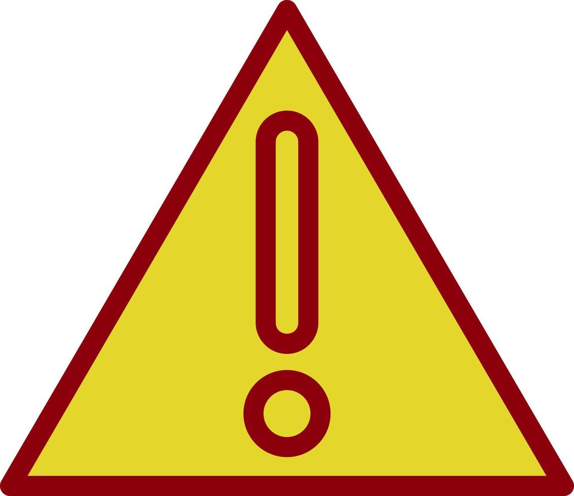 conception d'icône de vecteur d'alerte