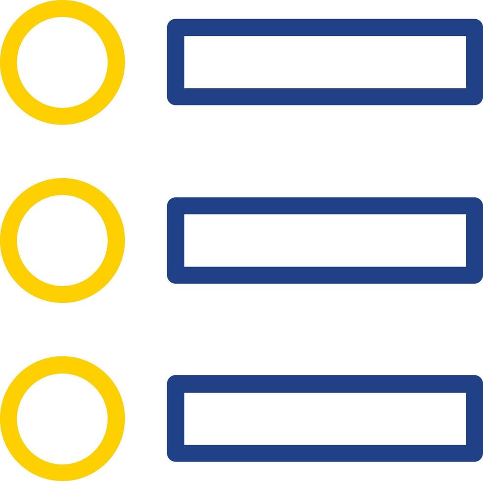 conception d'icône de vecteur de menu