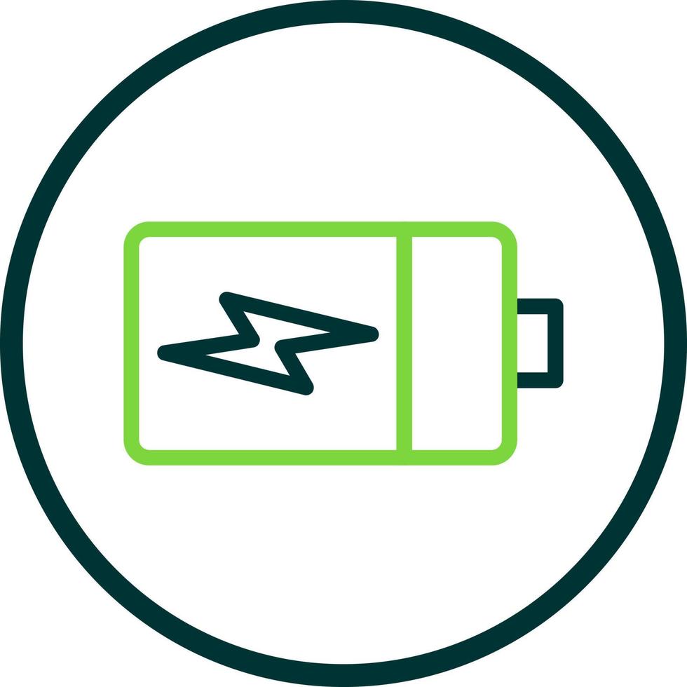 conception d'icône de vecteur de charge