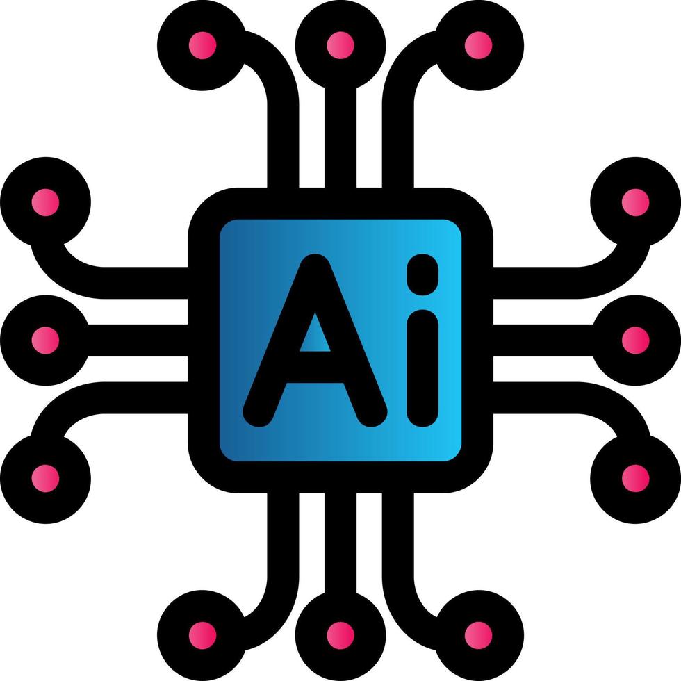 conception d'icône vectorielle super intelligence vecteur
