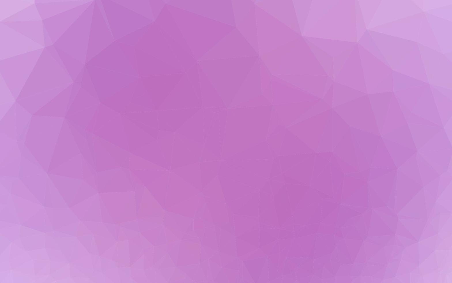 modèle triangulaire brillant de vecteur violet clair.