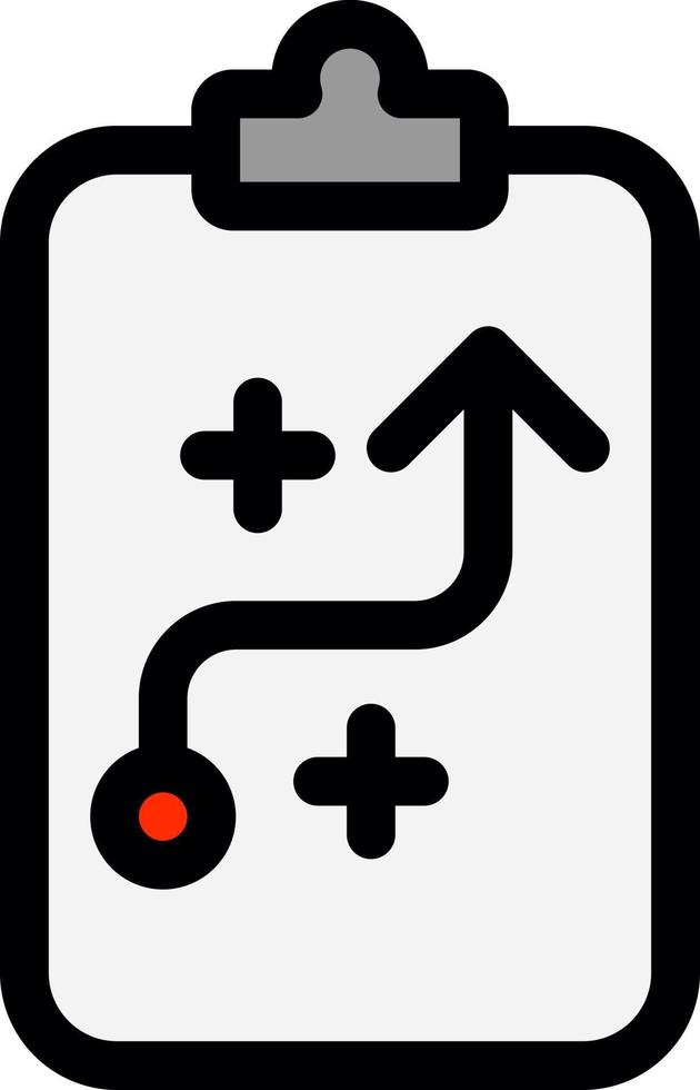 conception d'icône de vecteur de stratégie