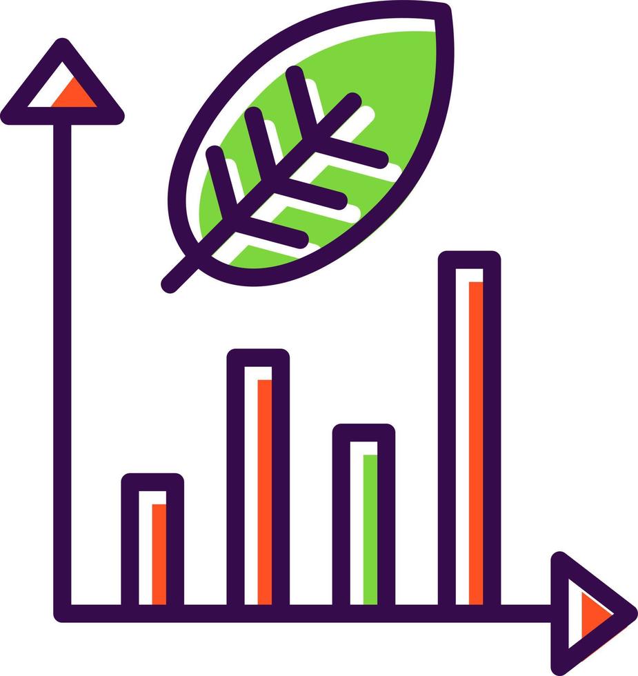 conception d'icônes vectorielles cultivées en matériau vecteur