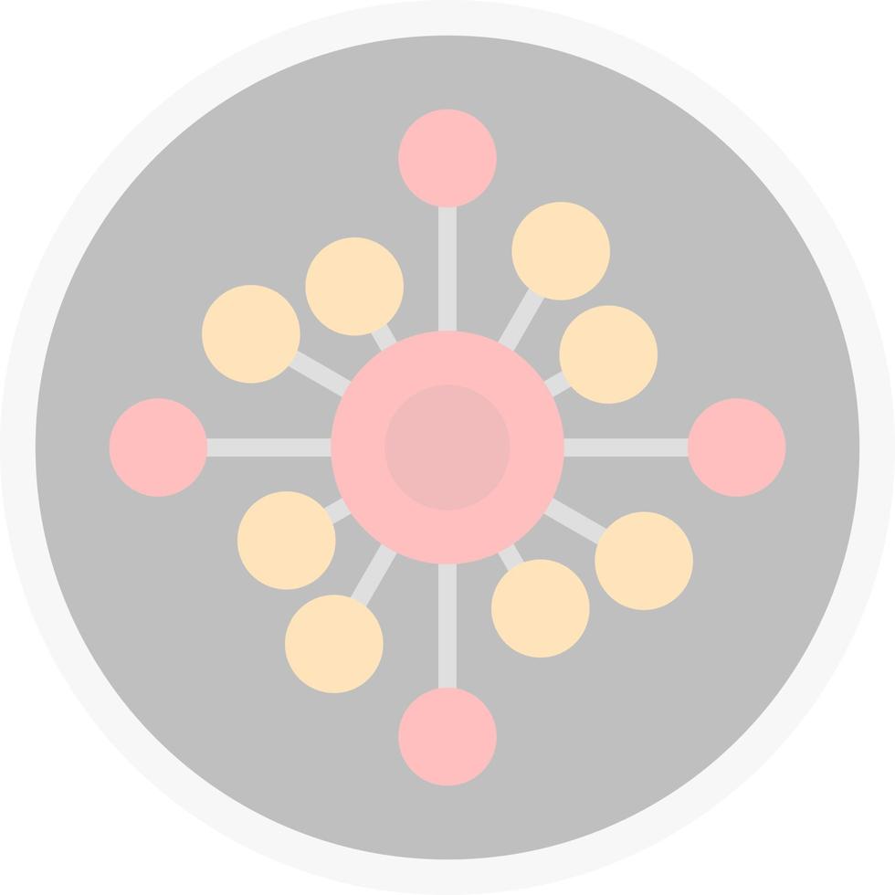 conception d'icône de vecteur de micro-organisme