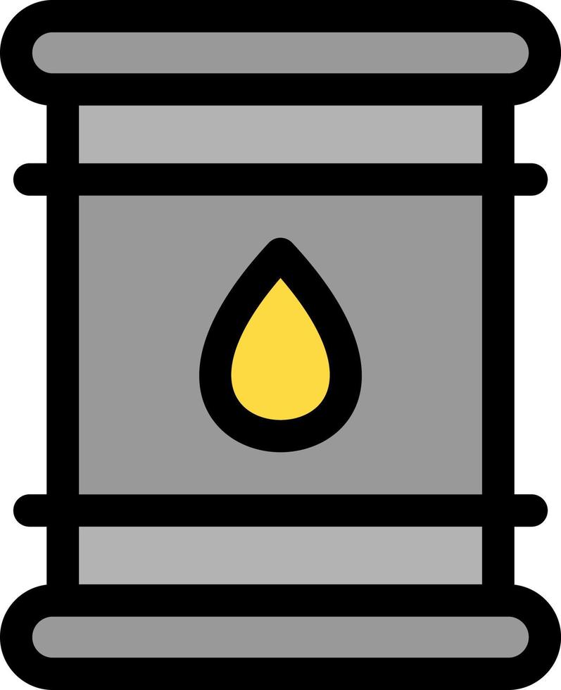 conception d'icône de vecteur de baril