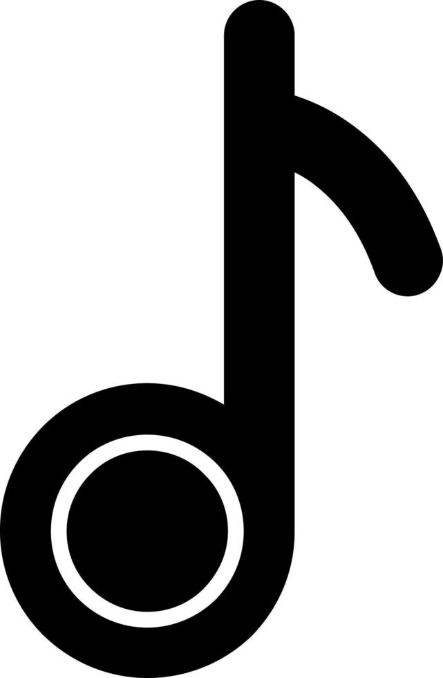 conception d'icône de vecteur de musique