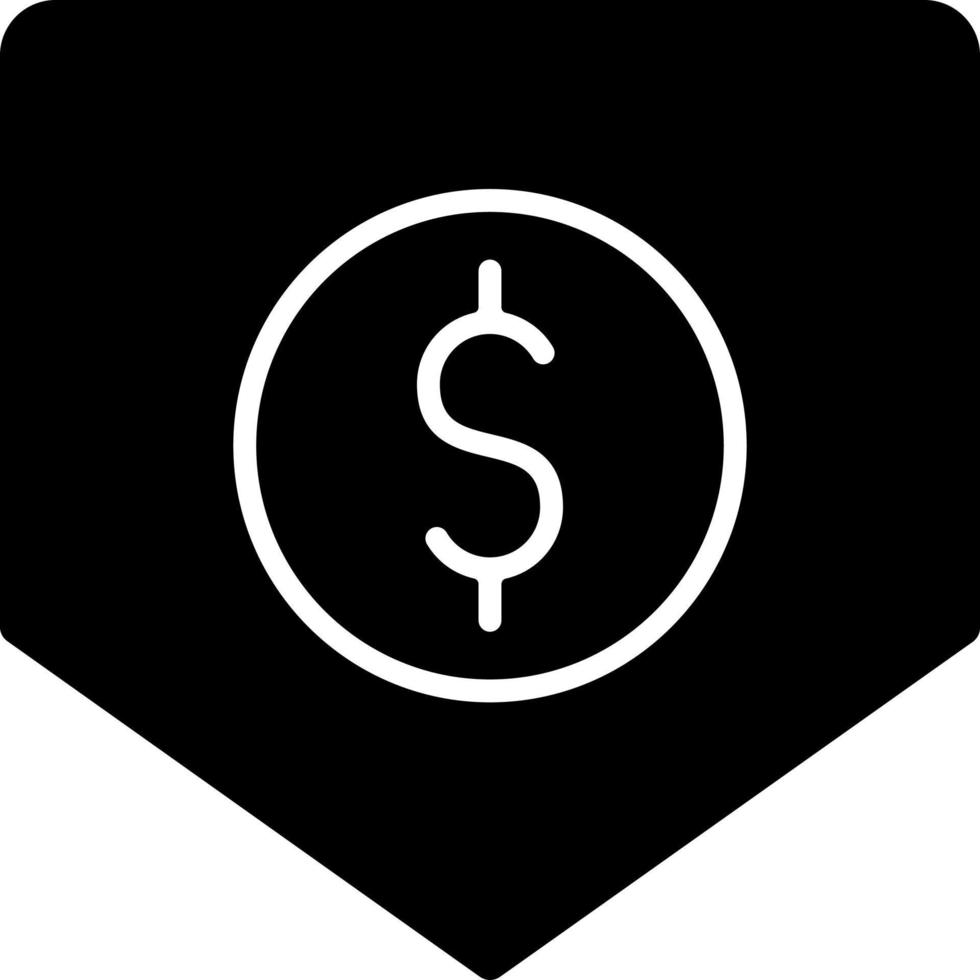 conception d'icône de vecteur d'argent de poche
