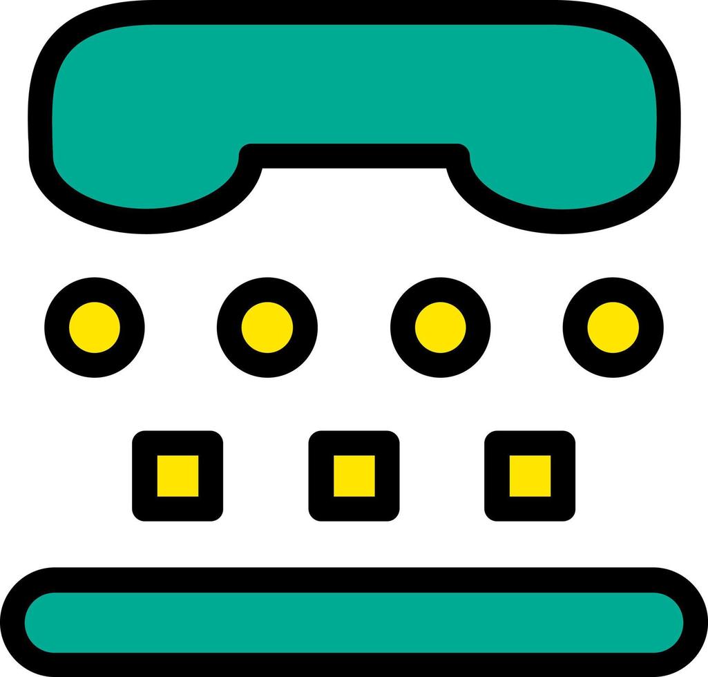 conception d'icône vectorielle tty vecteur