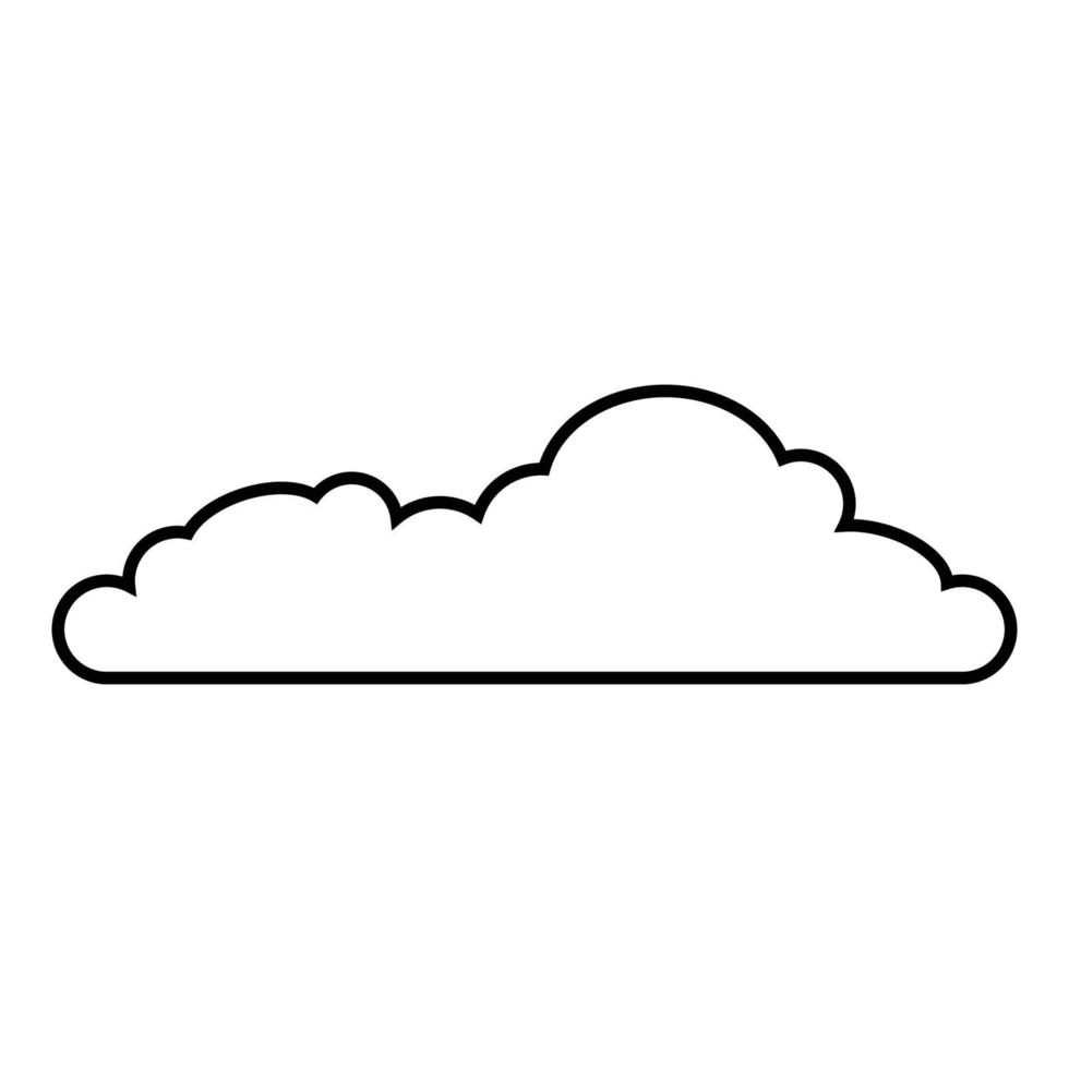 vecteur de logo nuage