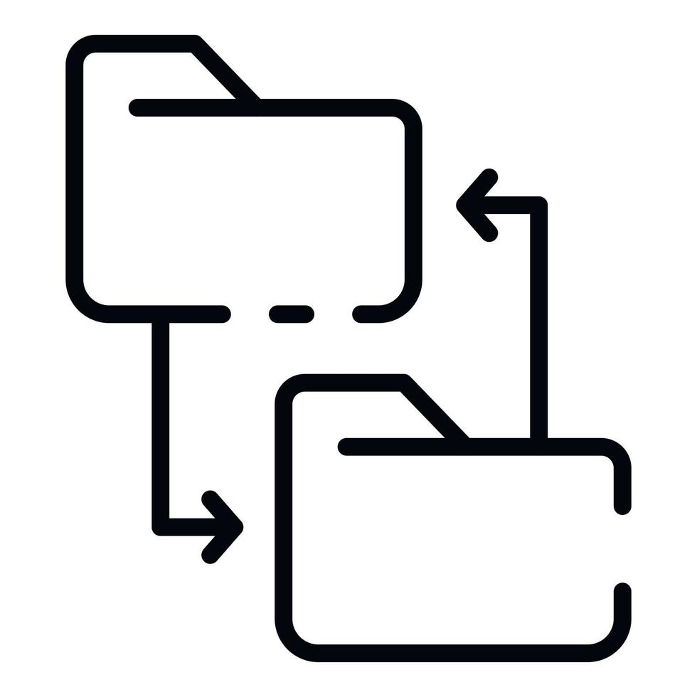 réécriture de l'icône de l'annuaire du site, style de contour vecteur