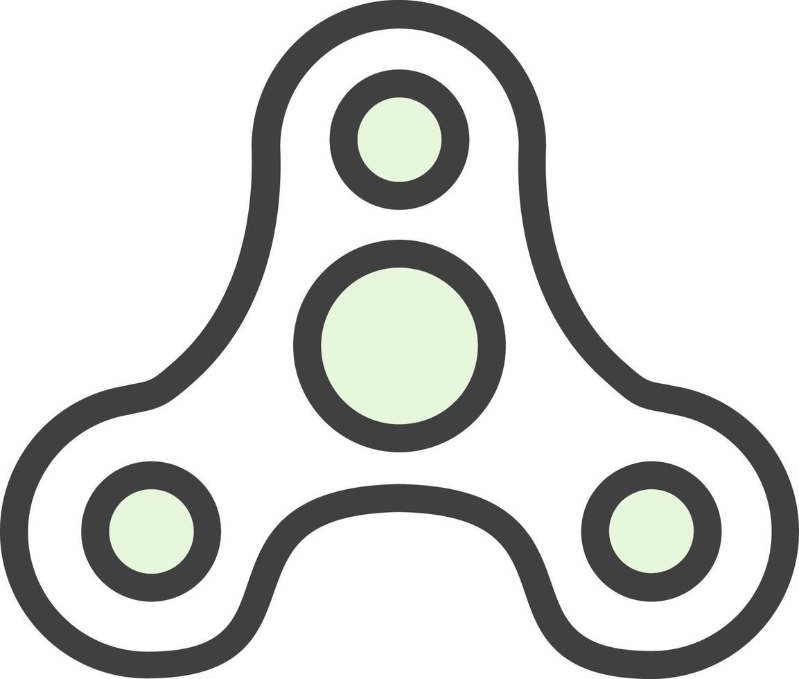 conception d'icône de vecteur de spinner
