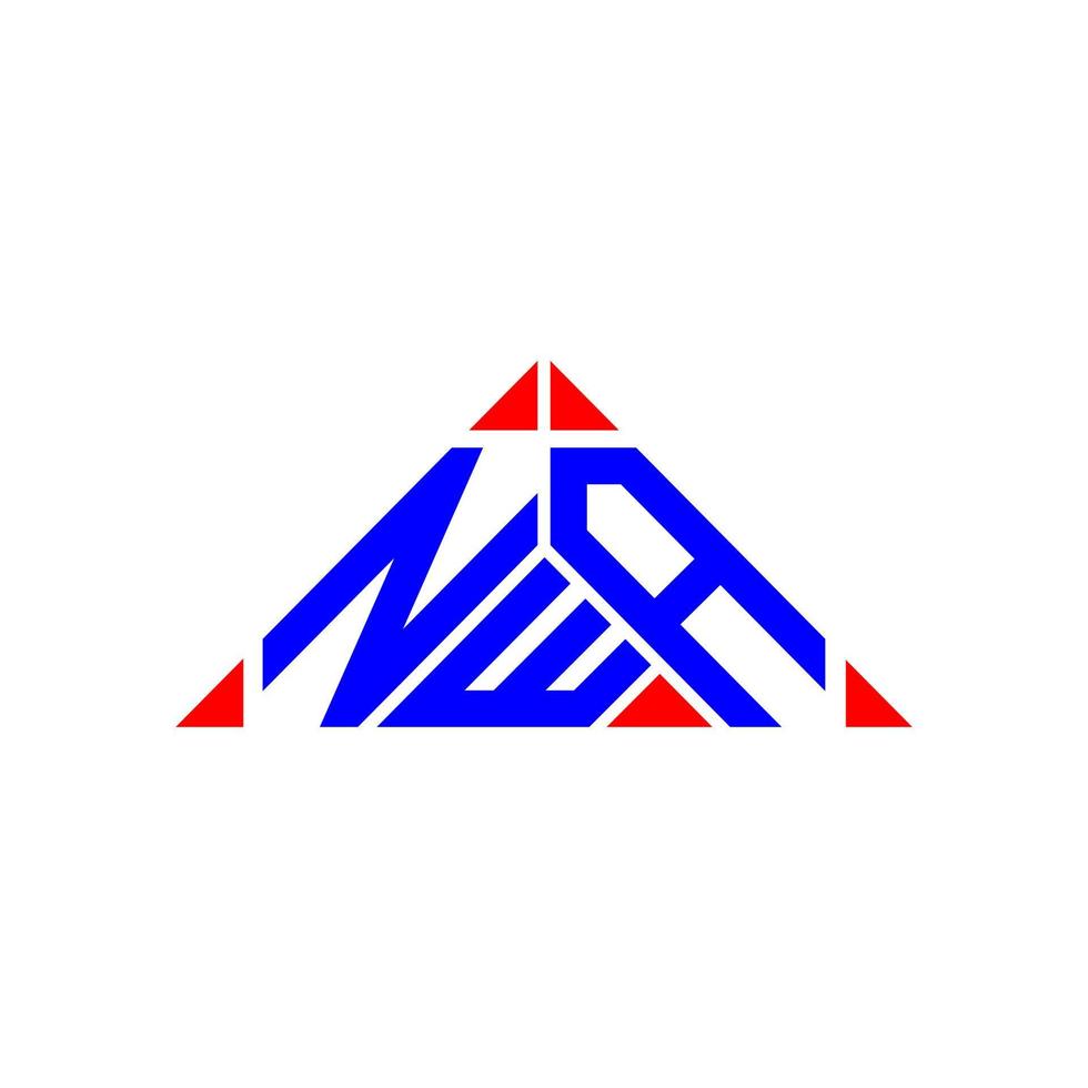 conception créative du logo de lettre nwa avec graphique vectoriel, logo simple et moderne de nwa. vecteur