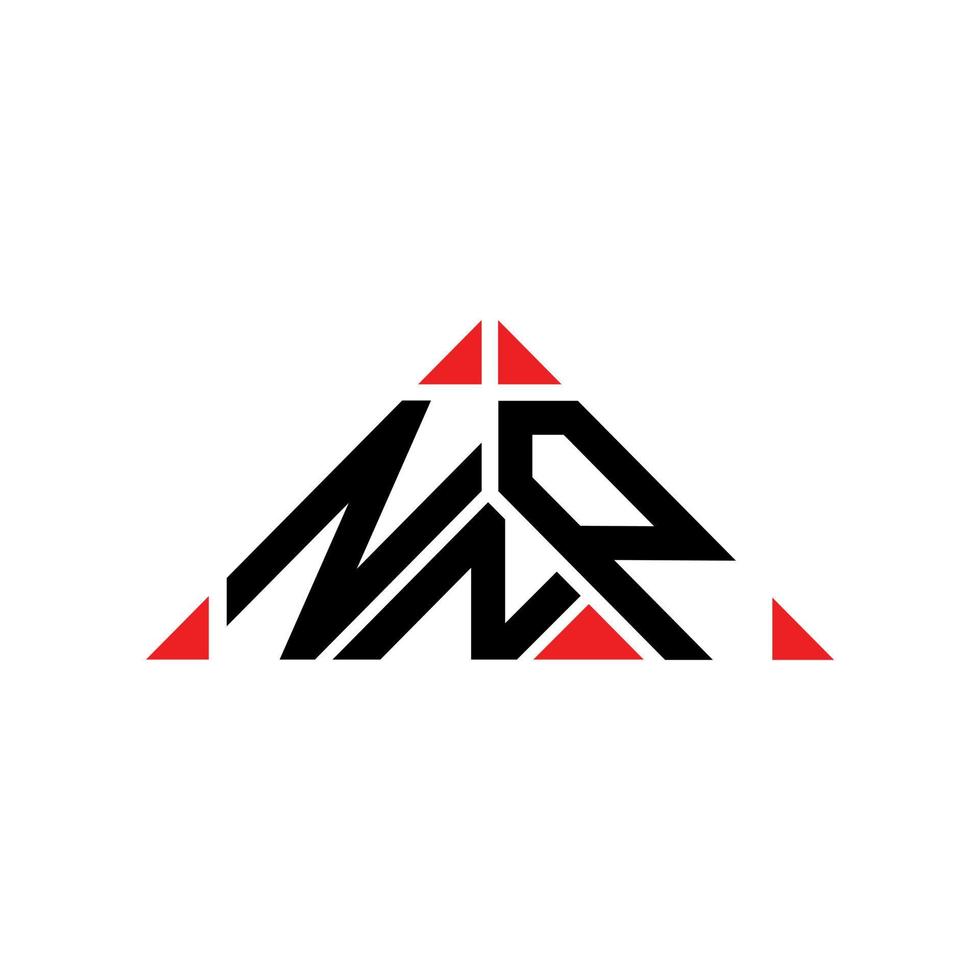 conception créative du logo lettre nnp avec graphique vectoriel, logo nnp simple et moderne. vecteur