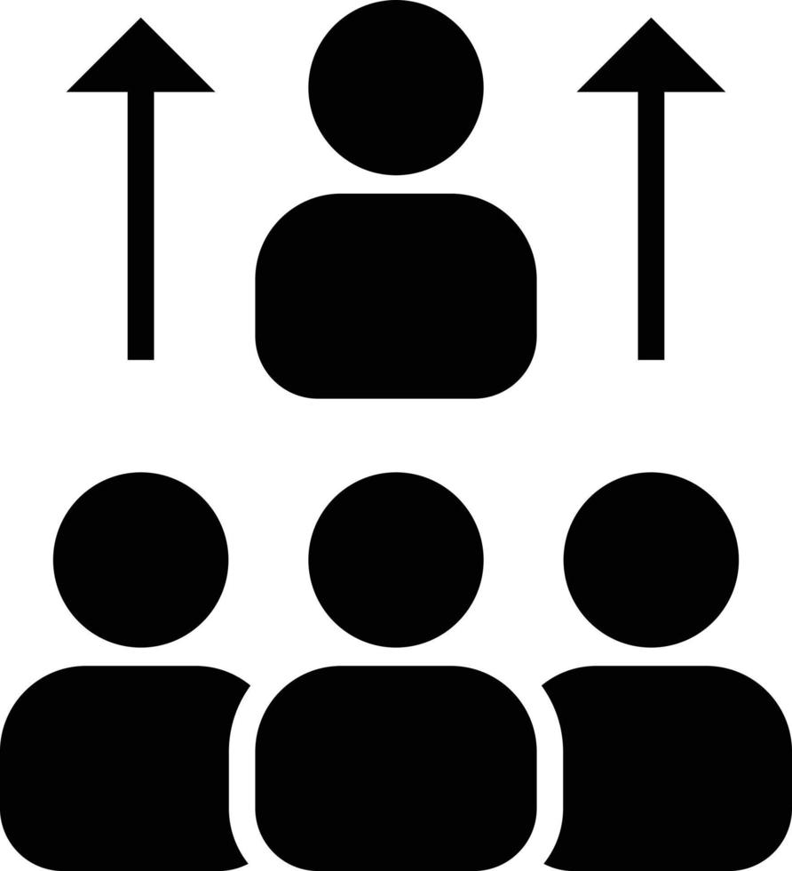 illustration vectorielle de leadership sur un fond. symboles de qualité premium. icônes vectorielles pour le concept et la conception graphique. vecteur