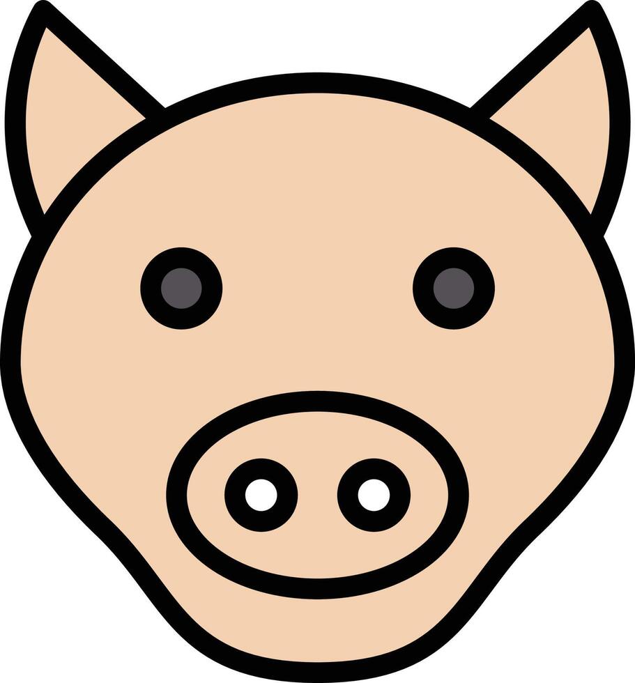 illustration vectorielle piggy sur fond.symboles de qualité premium.icônes vectorielles pour le concept et la conception graphique. vecteur