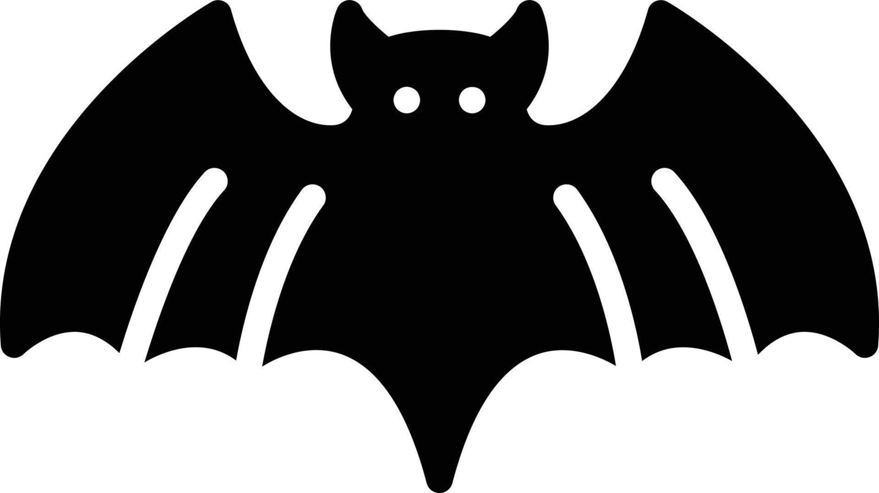 illustration vectorielle de chauve-souris sur un fond. symboles de qualité premium. icônes vectorielles pour le concept et la conception graphique. vecteur