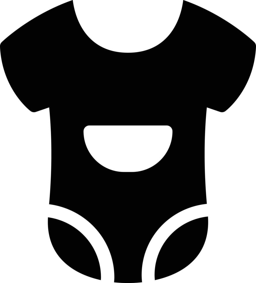 illustration vectorielle de costume de bébé sur un fond. symboles de qualité premium. icônes vectorielles pour le concept et la conception graphique. vecteur
