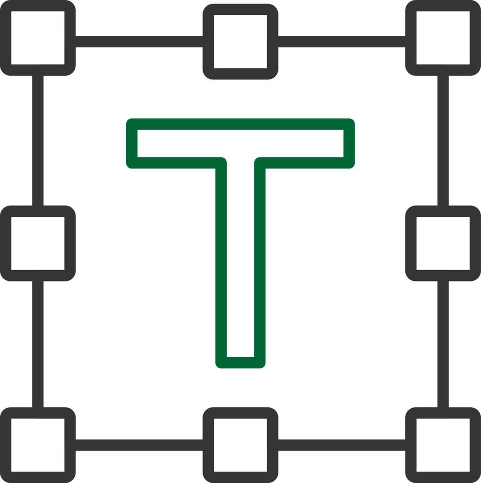 conception d'icône créative de zone de texte vecteur