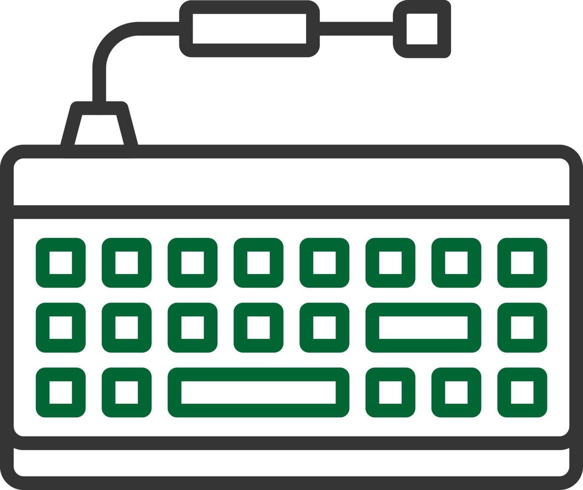 conception d'icône créative clavier vecteur