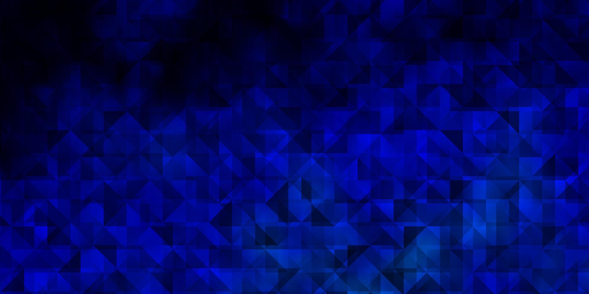 texture de vecteur bleu clair avec un style triangulaire.