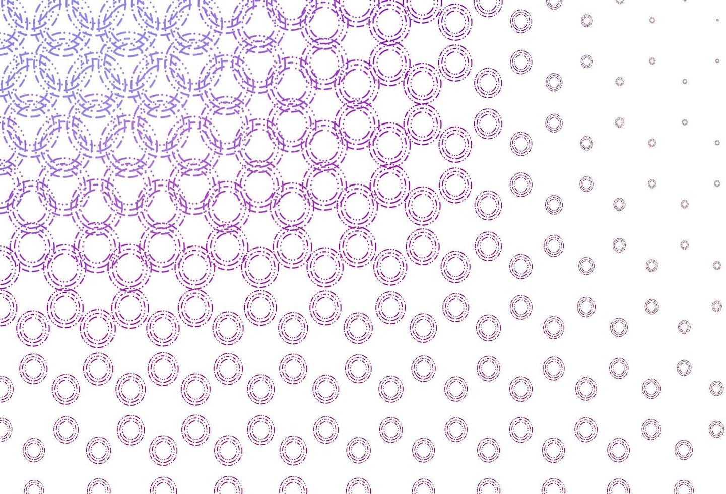 toile de fond de vecteur violet clair avec des points.