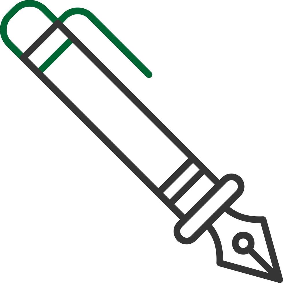 conception d'icône créative stylo plume vecteur