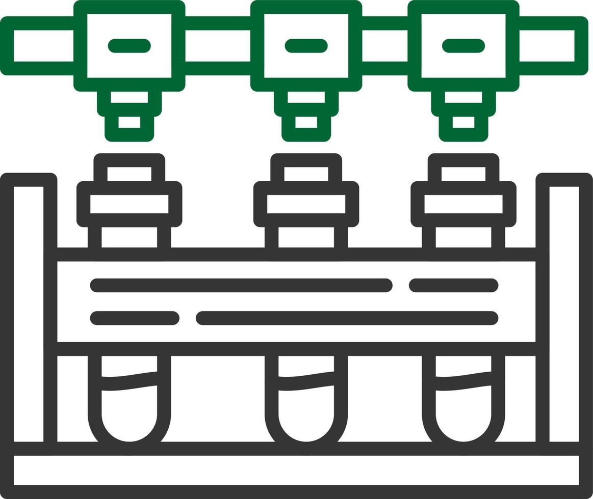 conception d'icône créative de chimie vecteur