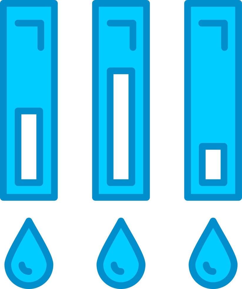 conception d'icône créative de niveau d'encre vecteur