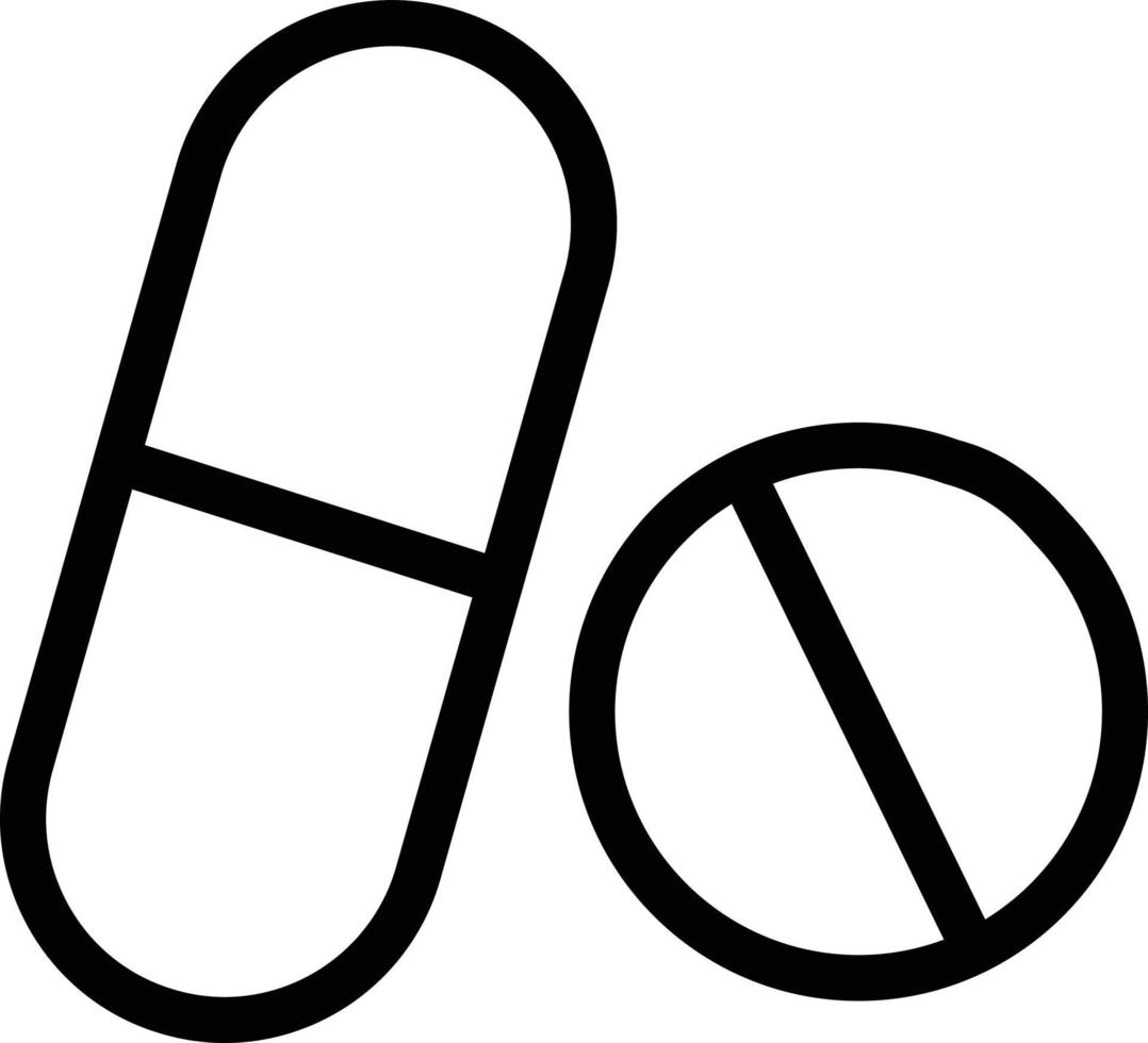 illustration vectorielle de pilules sur un fond. symboles de qualité premium. icônes vectorielles pour le concept et la conception graphique. vecteur
