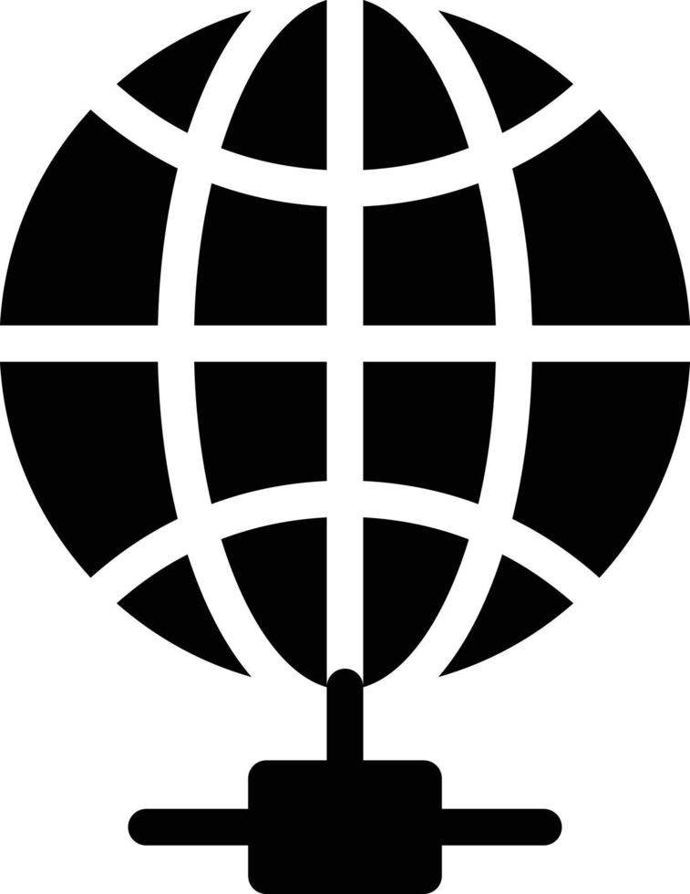 illustration vectorielle de réseau mondial sur fond. symboles de qualité premium. icônes vectorielles pour le concept et la conception graphique. vecteur