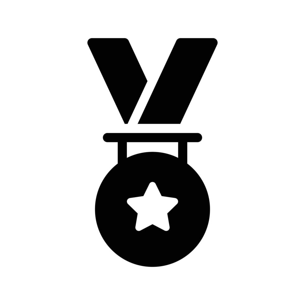 illustration vectorielle de médaille sur fond.symboles de qualité premium.icônes vectorielles pour le concept et la conception graphique. vecteur
