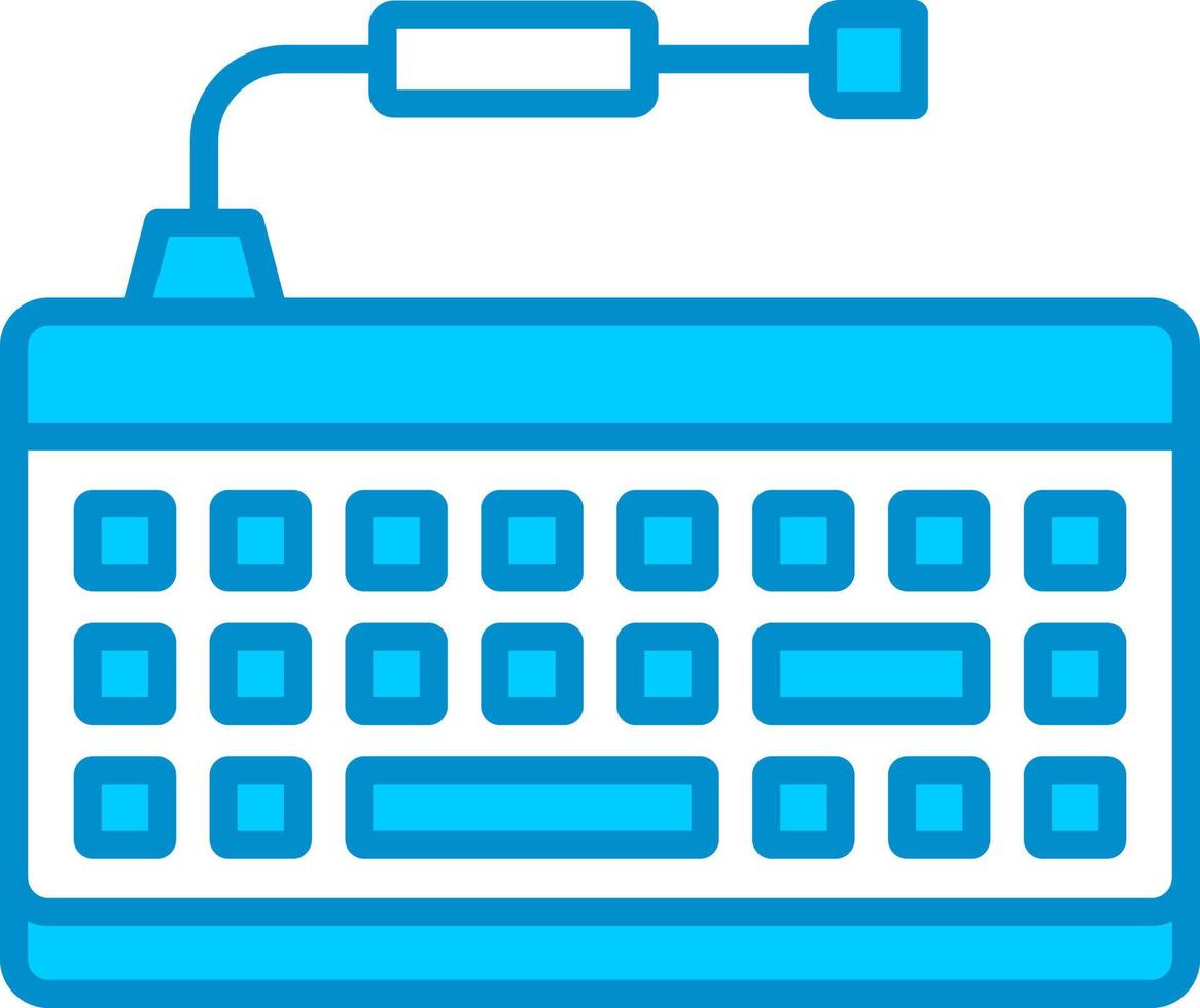 conception d'icône créative clavier vecteur