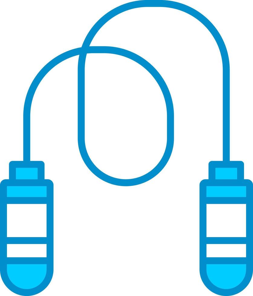 conception d'icône créative corde à sauter vecteur