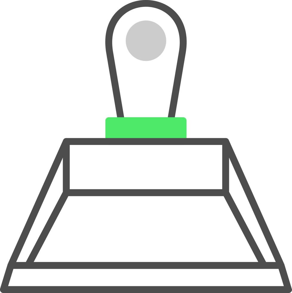 conception d'icône créative de ramasseur de déchets vecteur