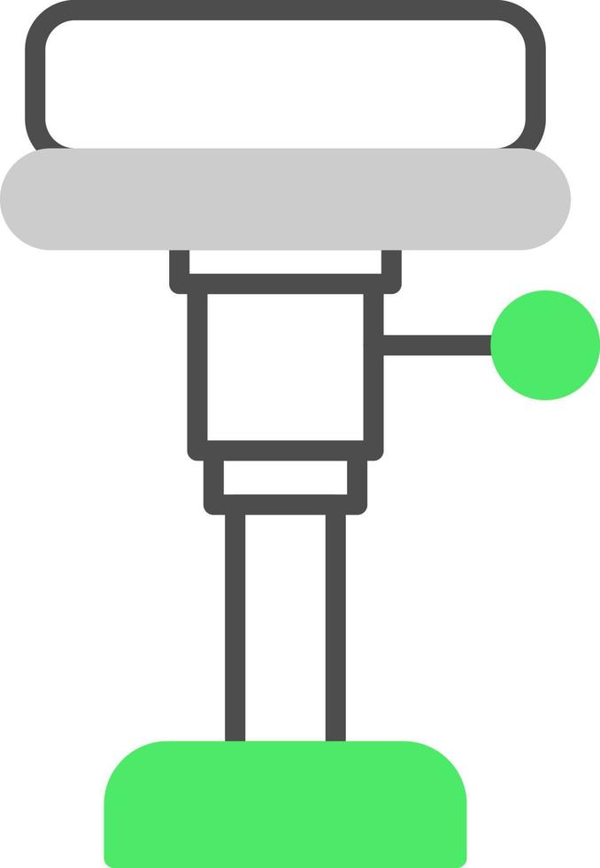 conception d'icône créative de tabouret de bar vecteur