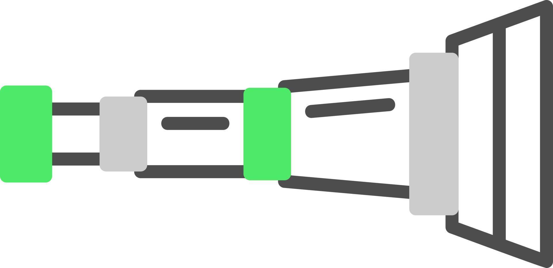 conception d'icône créative spyglass vecteur