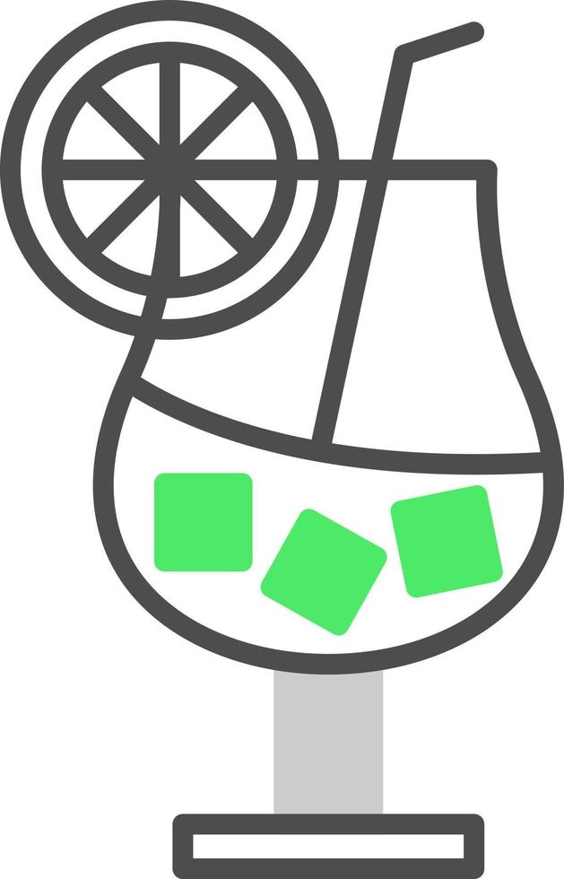 conception d'icône créative martini vecteur