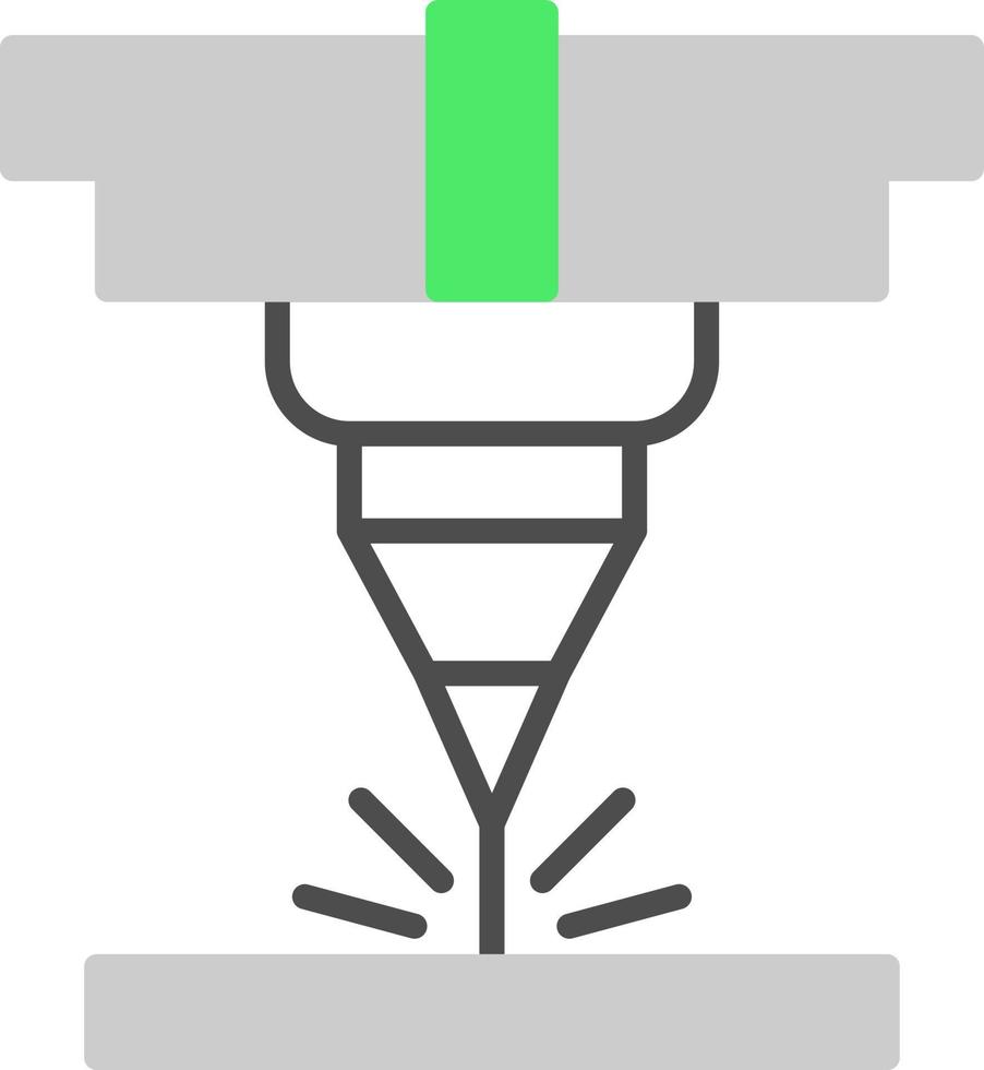 conception d'icône créative laser vecteur