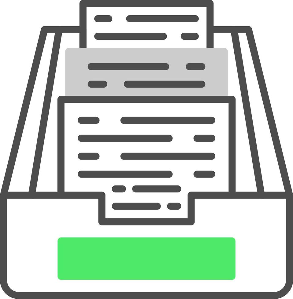 conception d'icône de création de document vecteur