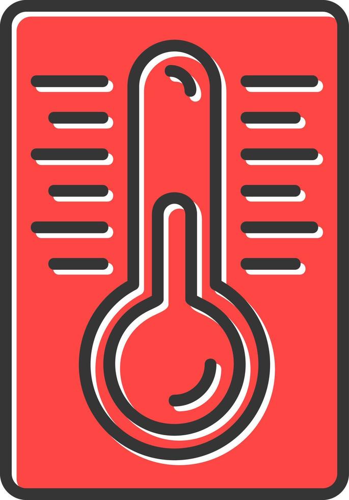 conception d'icône créative thermomètre vecteur