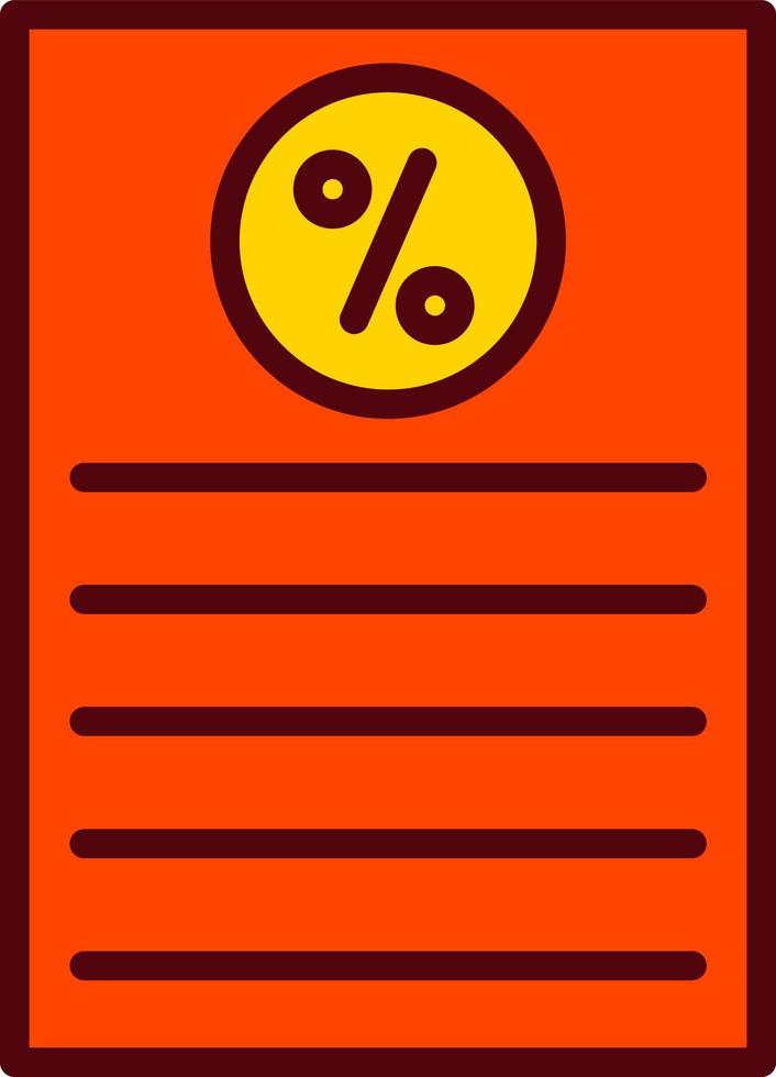 icône de vecteur de pourcentage