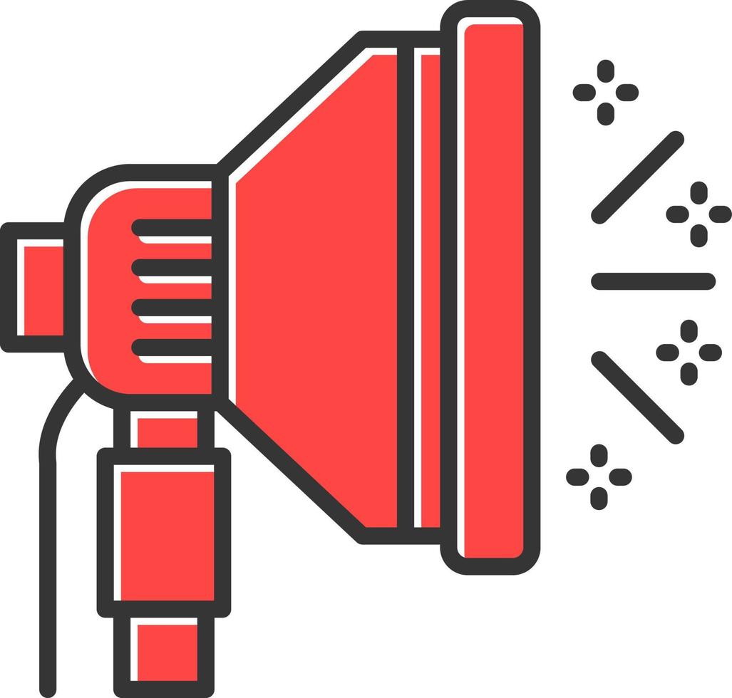 conception d'icône créative réflecteur vecteur