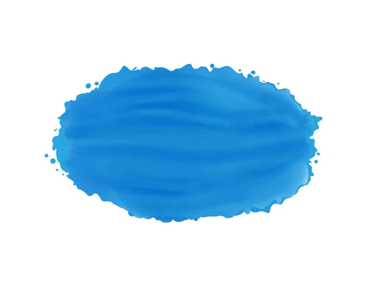 conception peinte moderne abstraite avec la couleur bleue. conception de vecteur aquarelle créative et élégante pour votre entreprise